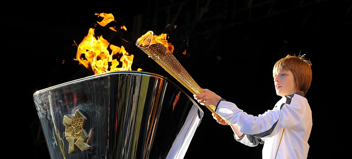 Celebrities carrying the 2012 Olympic Torch